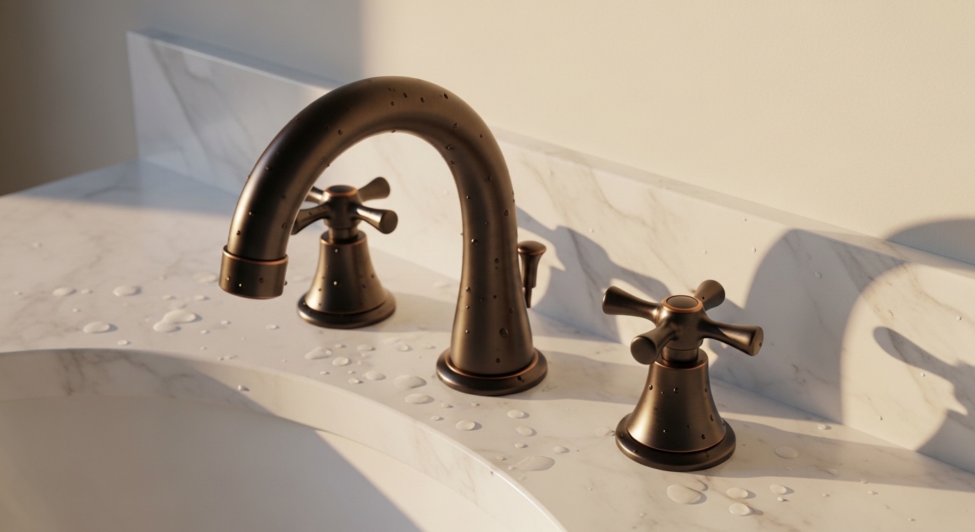 oil rubbed bronze bathroom faucet 3 hole