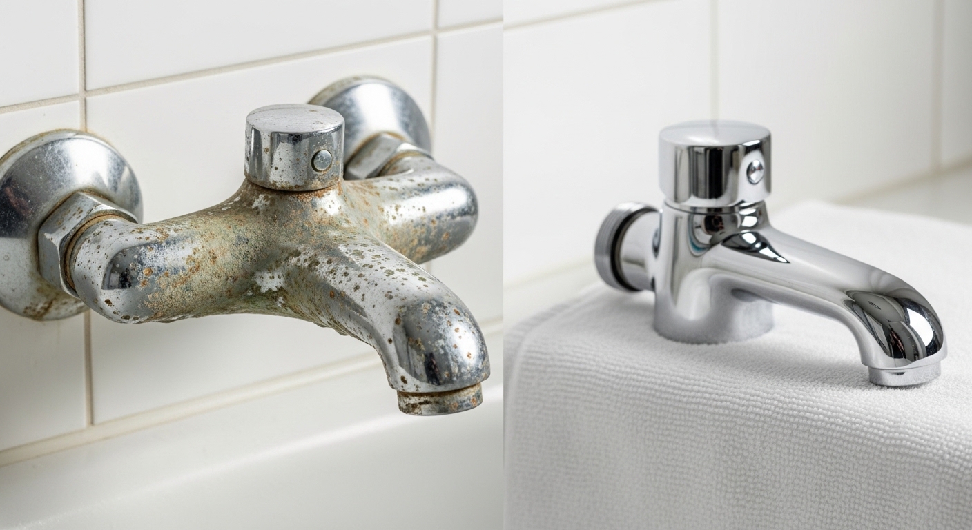 how to replace old faucet on bathtub