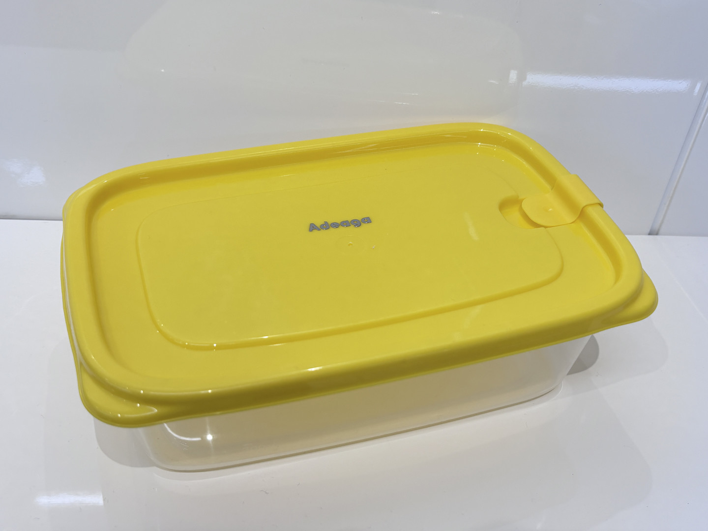 Rectangular Airtight Food Storage Container with Snap-Lock Lid