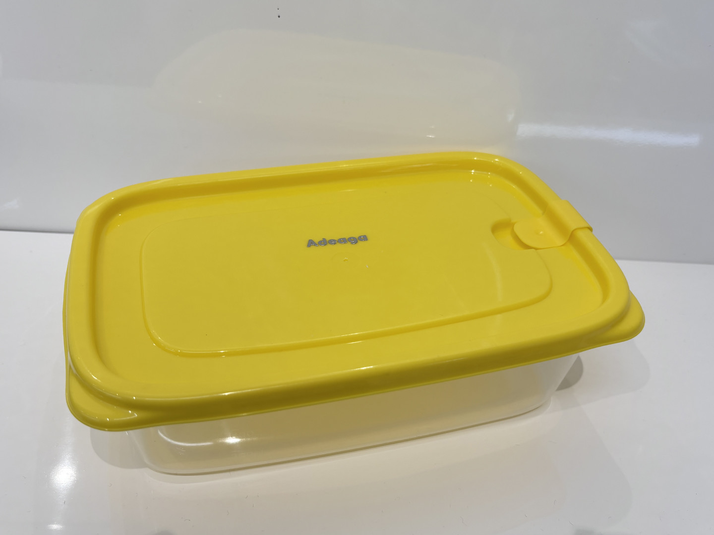 Rectangular Airtight Food Storage Container with Snap-Lock Lid