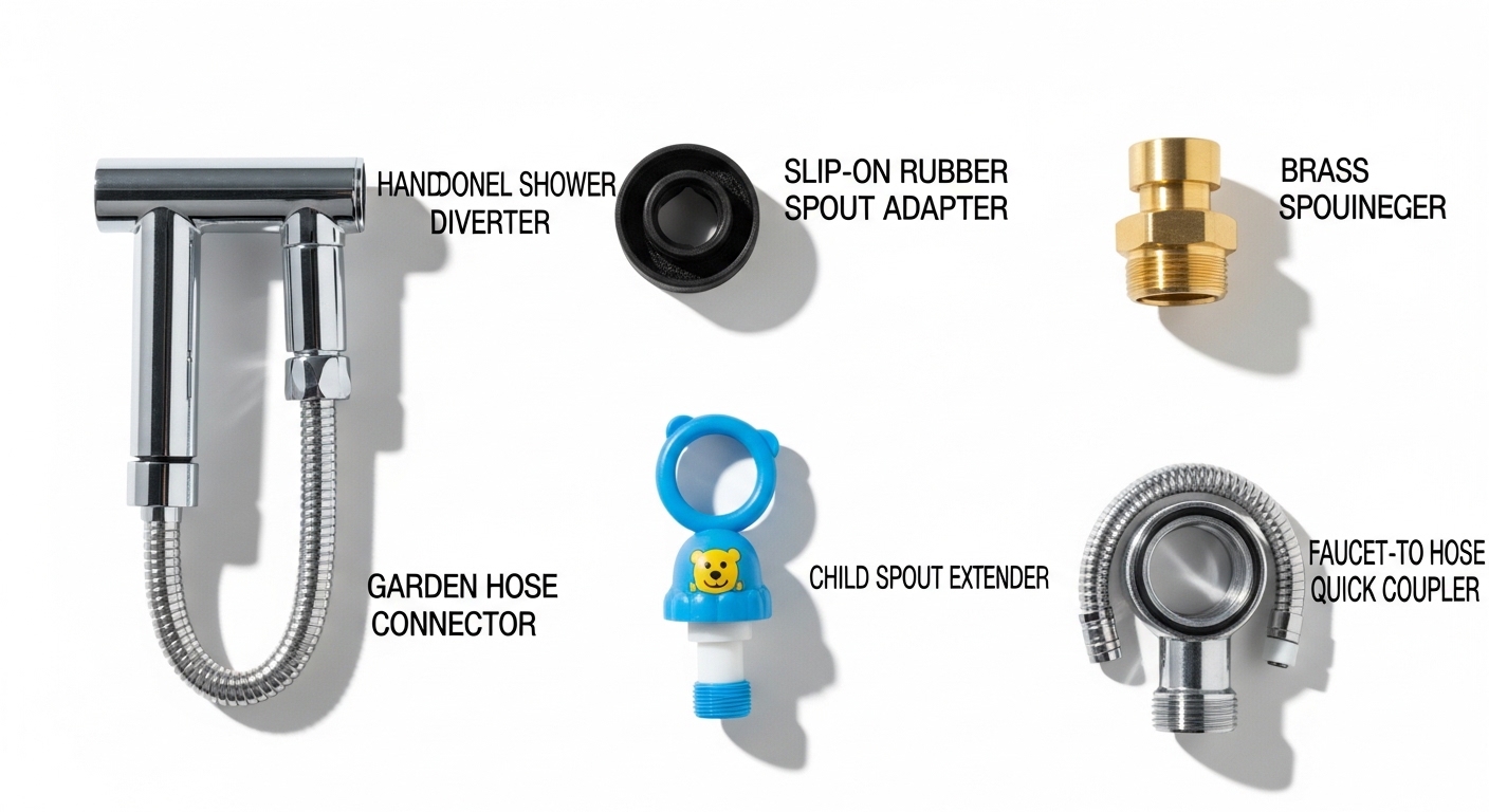 bathtub faucet attachment