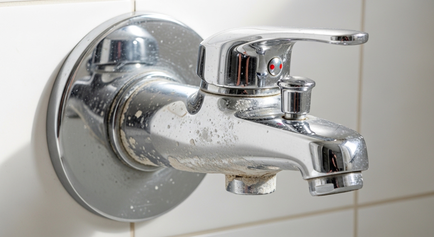 bathtub faucet jammed