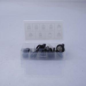 Faucet Repair Kit with Assorted O-Rings, Washers and Seals in Storage Case