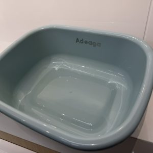 ADEAGA multi-purpose plastic wash basin dishpan front view for kitchen sinks