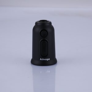 Replacement Pull-Down Kitchen Faucet Sprayer Head with Stream and Spray Modes in Matte Black