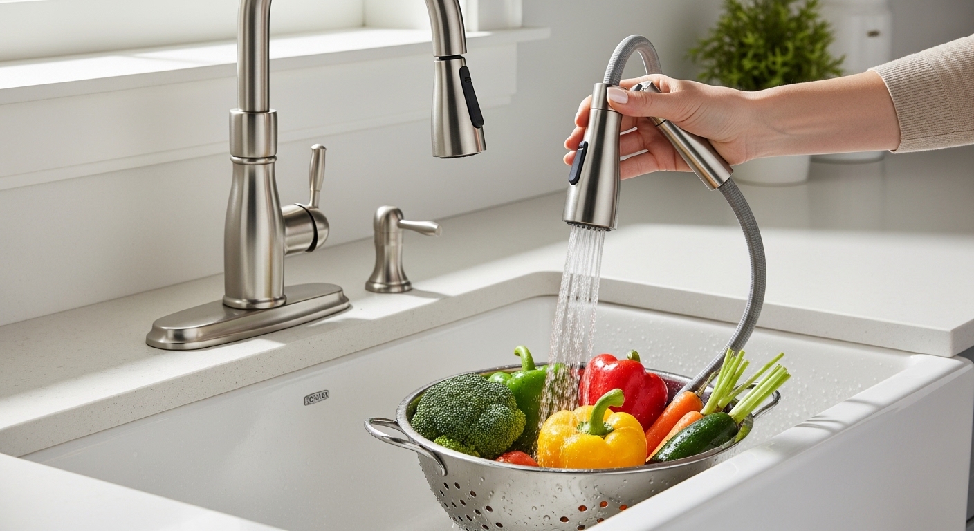 pull out kitchen faucet kohler