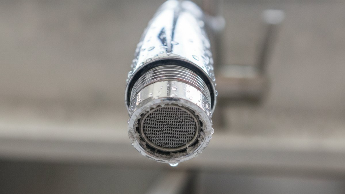 how to clean a moen faucet aerator